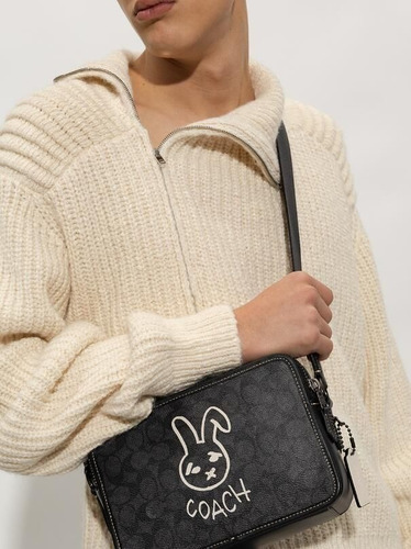 Bandolera Coach Crossbody Conejo Monogram Cf929