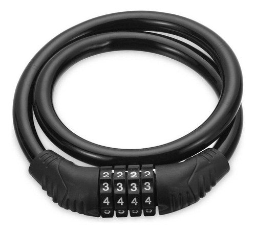 Candado Para Bicicleta, Combinación De Números, Resistente,