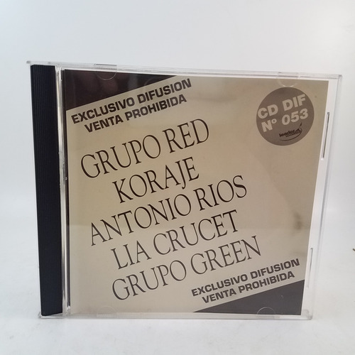 Leader Cd 53 Grupo Red Green Koraje A Rios Crucet Cumbia Mb