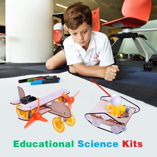Kits De Ciencias Del Motor Eléctrico Para Niños Diy D... 