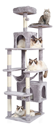 Vevor Feline Haven Torre De Escalada Interior Para Gatos De