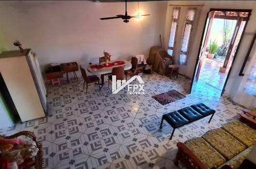 Casa No Balneário Gaivota, Em Itanhaém Lado Praia Ca198-f