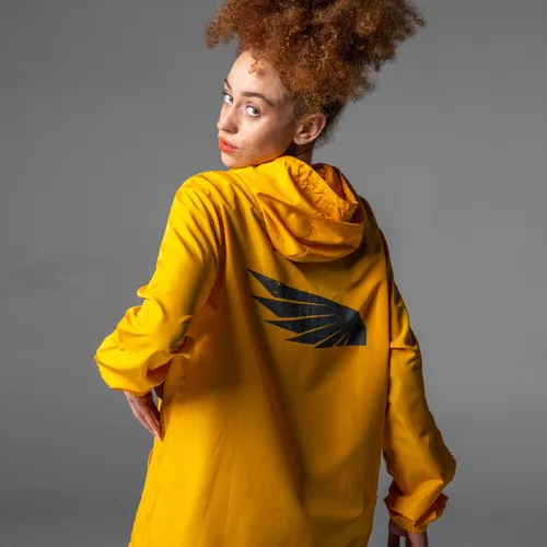 Jaqueta Corta Vento Windbreaker Asa Yellow