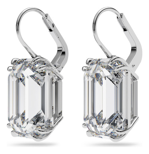 Pendientes Swarovski Millenia Drop Con Cristal Octagonal Tra