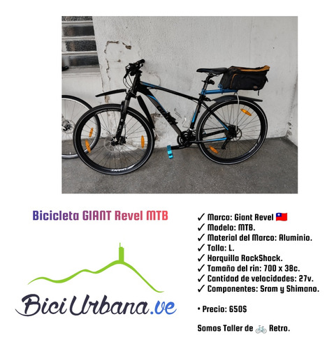 Bicicleta Mtb Giant Revel 