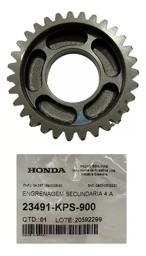 Engranaje Secundario De 4ta Honda Crf230 Original Genamax