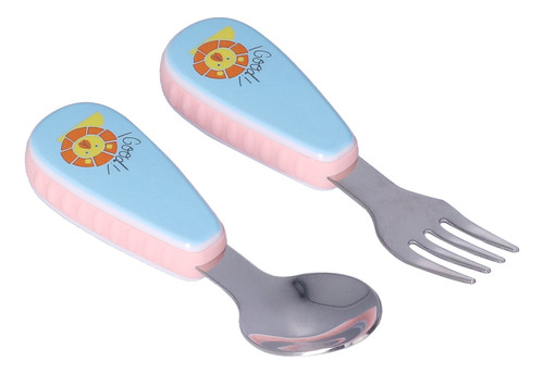 Utensilios Para Bebés, 2 Unidades/juego De Cubiertos Para Ni