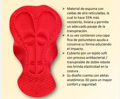Imagen 4 de 6 de Calza Corta Ciclista Bodytherm Mujer Badana Premium - Olivos
