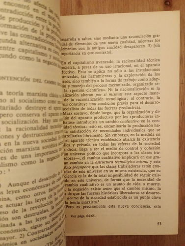 El Hombre Unidimensional - Herbert Marcuse (Usado)