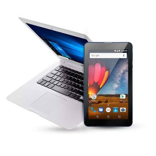 Notebook Legacy Cloud + Tablet M7 Plus Multilaser  Bvolt