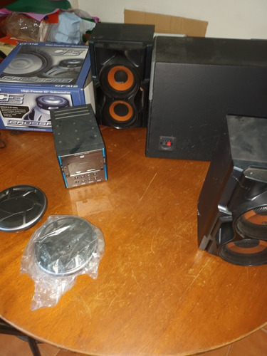 Imagen 7 de 7 de Juego De Cornetas, Cajones De Sonido, Ecualisador, Y Corneta