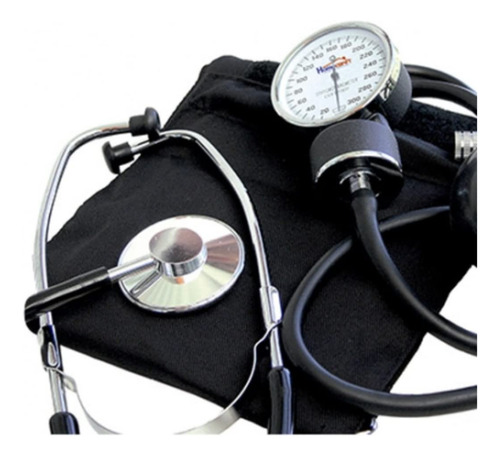 Homecare Kit Baumanómetro Con Estetoscopio Simplex Negro