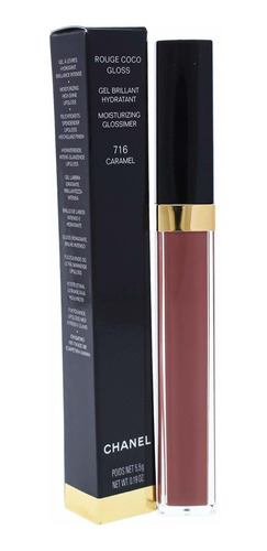 Chanel Rouge Coco Gel Gloss Brilliant 716 Caramel