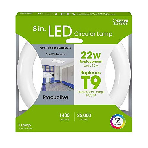 Tubo Circular Led De 8 Pulgadas Y 15 Vatios, Reemplazo ...