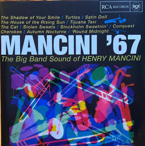 Cd - Henry Mancini And His Orchestra / Mancini '67. Original