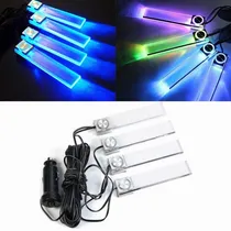 Comprar Luces Luz Atmósfera Led Barra Tuning Interior Del Auto Rgbcw