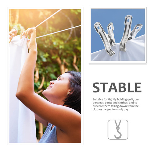 Bragas Clamp Garden Clamp, 40 Unidades