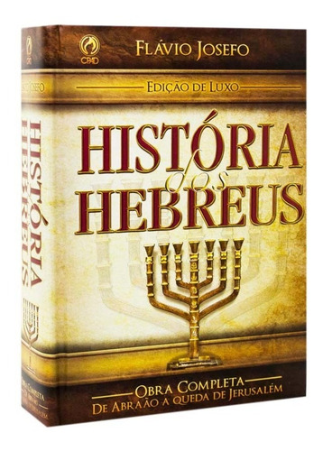 Livro Que Narra A História Do Povo Hebreu Flavio Josefo