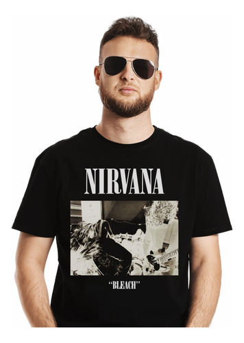 Polera Nirvana Bleach Rock Impresión Directa