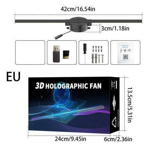 - Ventilador Holográfico 3d Ventiladores Holográficos 3d De