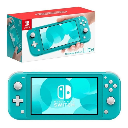 Nintendo Switch Lite Original 32gb Azul + Funda Protectora