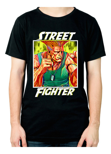 Remera Street Fighter Guile 361 Dtg Minos