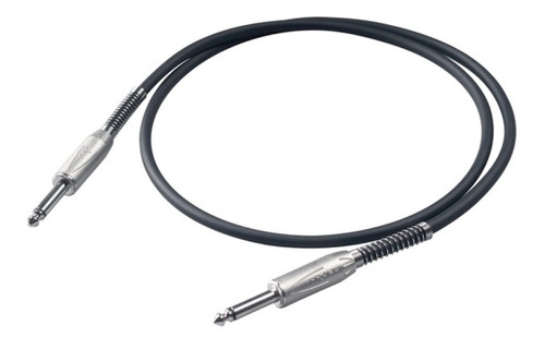 Cable De Instrumento Proel Bulk100lu1 Plug 1/4 A 1/4 1 Mts