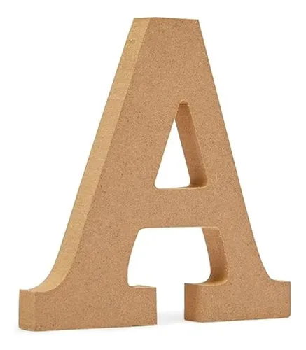 Letras Del Alfabeto De Madera Para Manualidades Letras 3d