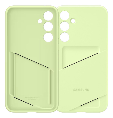 Funda Silicon Cover Samsung A35 Porta Tarjeta Case Dimm