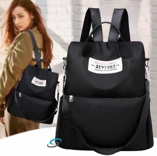 Imagen 3 de 10 de Bolsa Mujer Mochila Antirrobo Impermeable Moda Casual 35