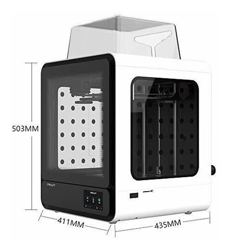 Imagem 4 de 6 de Impressora 3d Creality Cr 200b Fechada Industrial Abs