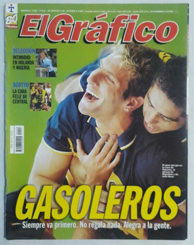 El Grafico 4148 - Palermo Riquelme Boca Clausura 1999 Fs