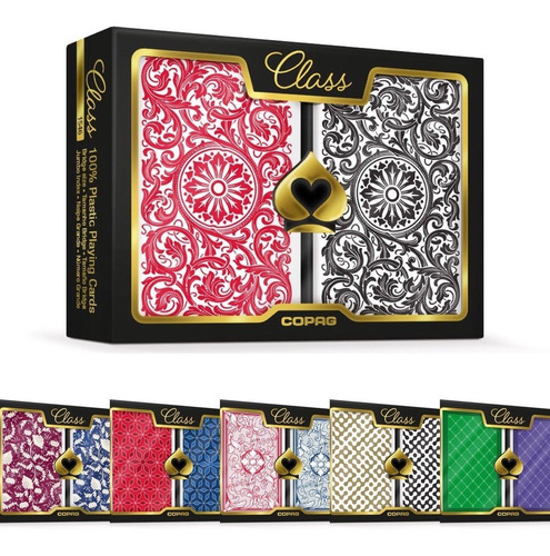 Set De Naipes Mazo Profesional Copag Class Bridge