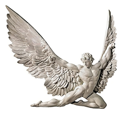 Design Toscano Icarus Estatua Marfil Antiguo