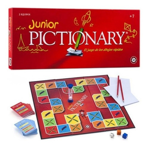 Pictionary Junior Mattel Juego De Los Dibujos Rapidos Ruibal