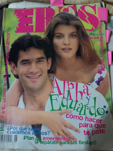 Alpha Acosta, Eduardo Santamarina, Gloria Trevi Revista Eres