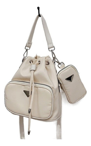 Jpd Bolso Pradai Bag Blanco Para Mujer, Bolso Personalizado