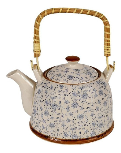  Tetera Infusor Porcelana Vintage  D+m Bazar Gourmet