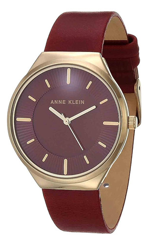 Reloj Pulsera Mujer  Anne Klein Ak3814byby Rojo