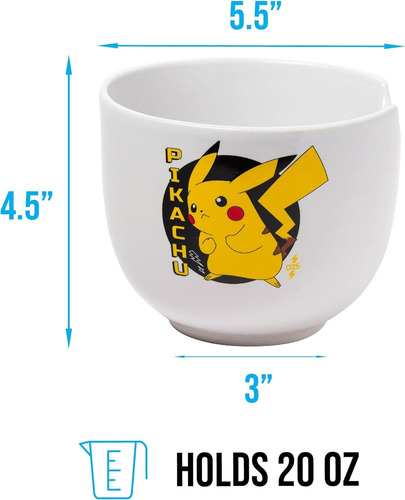 Moderno Tazón Ramen Pikachu Eficiente Alta Calidad