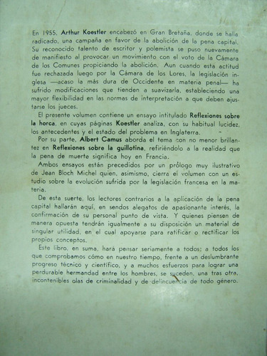 La Pena De Muerte Un Problema Siempre Actual * Albert Camus