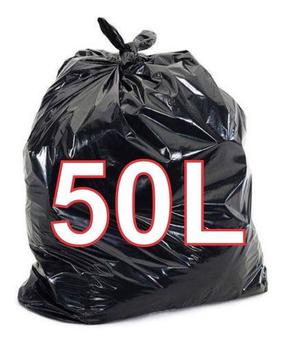 Saco De Lixo 50 Litros Super Reforçado Industrial 150 Unidas
