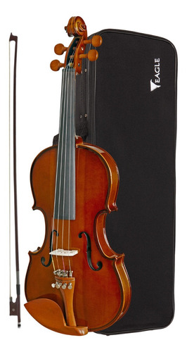Violino Eagle 3/4 Ve-431 Arco Breu Estojo Ajustado Luthier