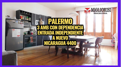 Depto.tipo Casa De 3 Ambientes En Venta En Palermo