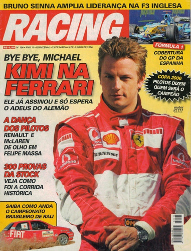 Revista Racing: Kimi Raikkonen / Bruno Senna / Renault
