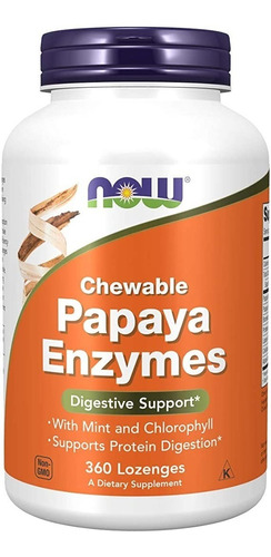 Enzima De Papaya 360caps 220mg- Apoyo Digestivo-probióticos