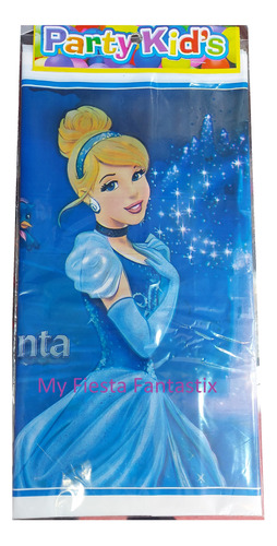 Princesa Cenicienta Cinder Paq 2 Manteles Rectangular Tablon