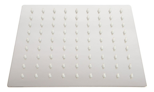Imagen 5 de 10 de Ducha Cuadrada Flor 20 X 20 Cm Acero Inox 1/2'' Articulada