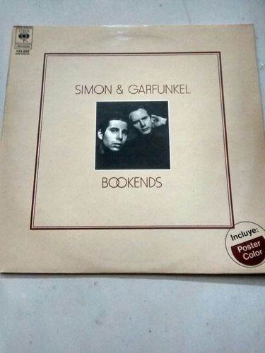 Simon & Garfunkel  Bookends Vinilo.lp  1977. Serie Especial 