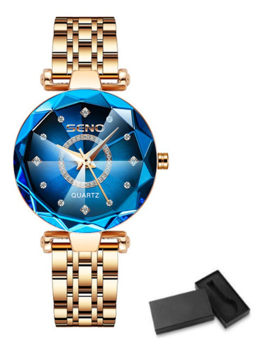 Reloj De Cuarzo Seno Ocean Star Steel Band Fashion Para Muje